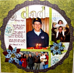 Really cute layout and a great way to utilize lots of photos on one ...