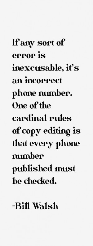 Bill Walsh Quotes & Sayings