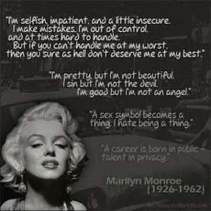 Marilyn Monroe Quotes Tattoos Form Long Hair Names Medium Length For ...