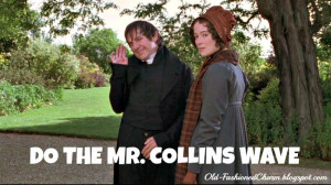 What do you love to hate about Mr. Collins?