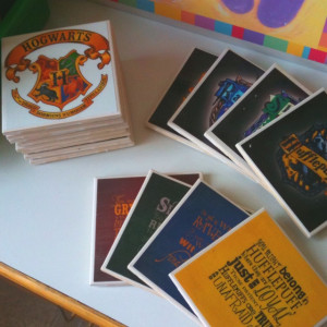 ... Sorting Hat song, one Hogwarts crest, and seven of my favorite quotes