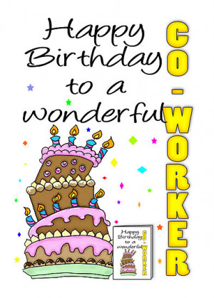 Moonlake › Portfolio › Co-Worker Birthday Card - Birthday Cake