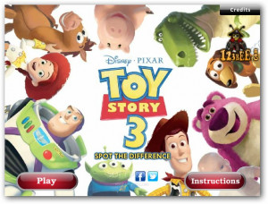 Screenshot 2 of Toy Story 3 - Spot the Difference