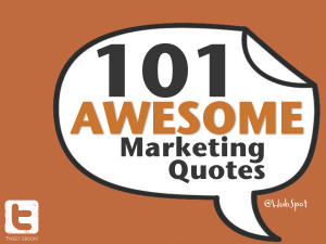 Free eBook: 101 Awesome Marketing Quotes