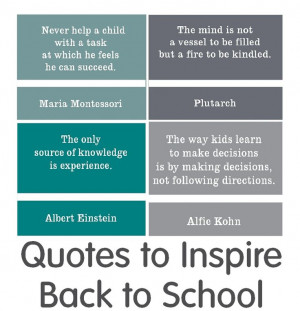 NEW Blog post: Back to School Quotes