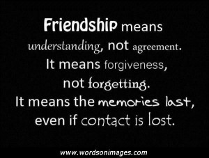 True meaning of friendship quotes