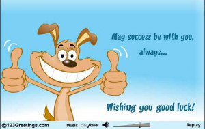 Back > Gallery For > Good Luck Interview Ecard