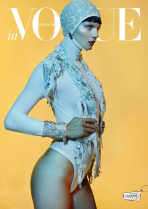 Karolin Wolter Shines in Swarovski Elements for Vogue Germany's 2013 ...