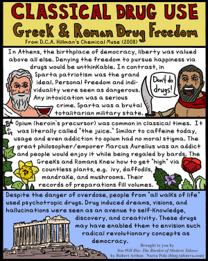 Classical Drug Use: Greek and Roman Drug Freedom