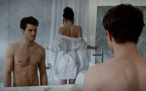 Jamie Dornan and Dakota Johnson in the film adaptation of Fifty Shades ...