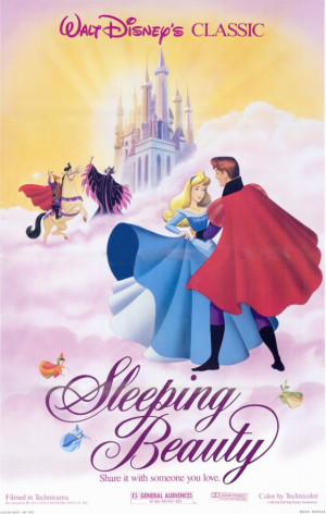 Sleeping Beauty Style J 11 x 17 Inches - 28cm x 44cm Mini Promo Poster