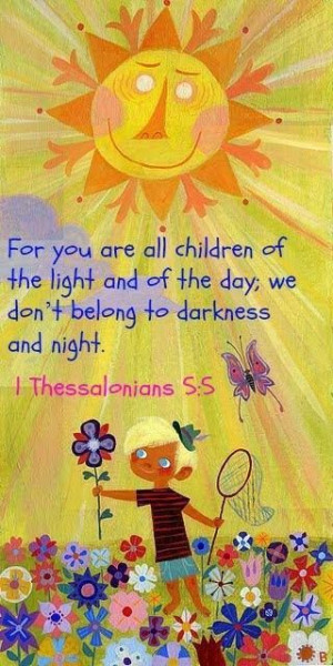 must experience God's light which is God's truth,