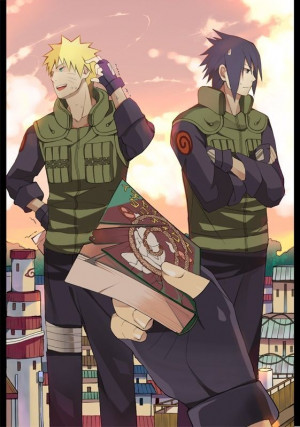 Kakashi: your old enough now. Naruto: well... Sasuke: .....: Animal ...
