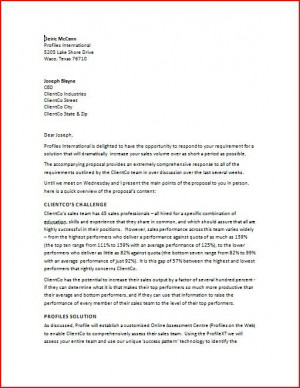 Proposal Cover Letter - Your grant proposal cover letter is one of the ...