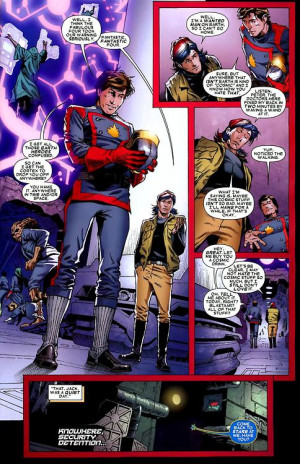 Jack Flag joins the Guardians of the Galaxy.[from Guardians of the ...