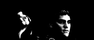 Black & White: Joaquin Phoenix as Commodus in Gladiator
