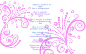 Hope poem by Naboblondina