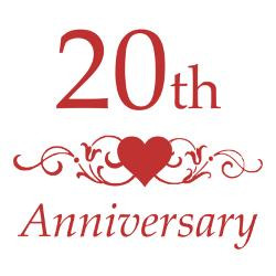 20th_wedding_anniversary_greeting_card.jpg?height=250&width=250 ...