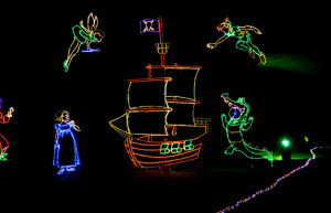 Peter Pan Holiday Lights, Louisville