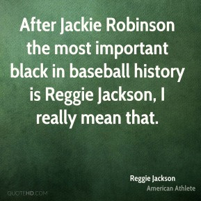 After Jackie Robinson the most important black in baseball history is ...