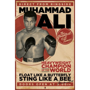 Muhammad Ali - Vintage Maxi Poster