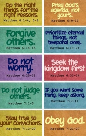 These are short and sweet bible verses.