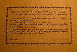 ... his opinions masked as facts and advice. He tackles frigidity below