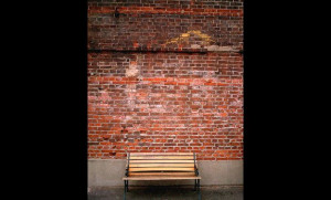 The brick walls are there for a reason. The brick walls are not there ...