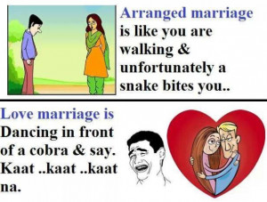 ARRANGED MARRIAGES VS LOVE MARRIAGES