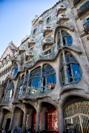 ” here in Barcelona by Gaudi (Antoni Gaudí i Cornet was a Spanish ...