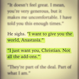 FIFTY SHADES OF GREY QUOTES PART 2!
