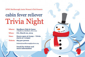 Cabin Fever Reliever Trivia...