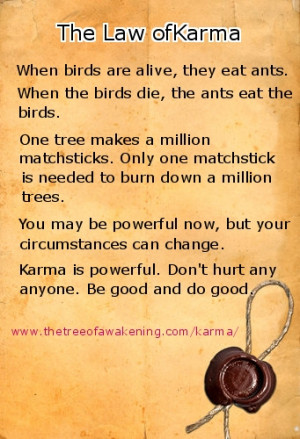 The Law of Karma