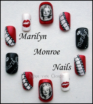 Marilyn Monroe Nails...