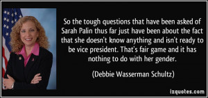 More Debbie Wasserman Schultz Quotes