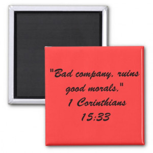 Bible Quote Mag Refrigerator Magnets