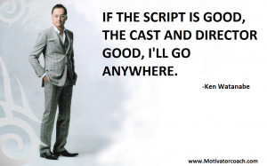 Ken Watanabe Quotes