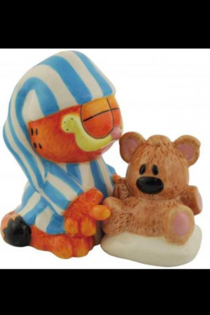 Garfield and his teddy bear Pooky :)