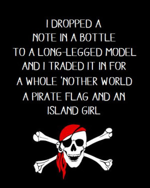 Kenny Chesney Pirate Flag Lyrics | pirate flag on Tumblr