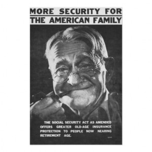 More Security For The American Family Poster