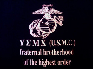 USMC - fraternal brotherhood of the highest order