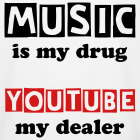 Design ~ Music is my drug YOUTUBE my dealer
