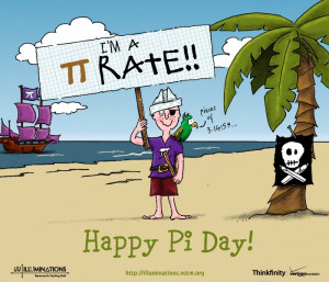 Happy Pi Day! Find more cards at Illuminations! Arrrrgggghhhh!