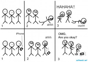 Proof that your life is worthless – compared to the iPhone.