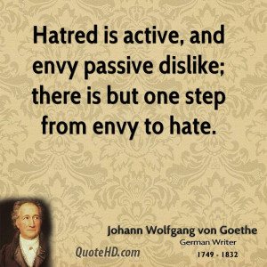 Quotes About Hate and Envy