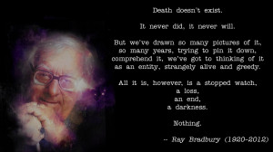 Ray Bradbury motivational inspirational love life quotes sayings ...