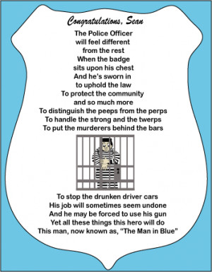 for police officers police academy graduates lawbreakers beware framed ...