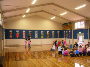 School Hall Interior After