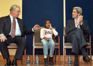 11 03 09 Hyde Park MA Mayor Thomas M Menino his wife Angela and