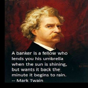 banker quote by 